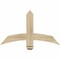 Ekena Millwork Bellingham Rough Sawn Timber Gable Bracket, Douglas Fir, 36"W x 21"H x 4"D x 4"F, 14/12 Pitch GBW036X21X0404BEL00RDF - alternate 1